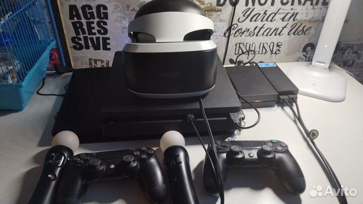 Шлем sony PS4 vr + playstation 4