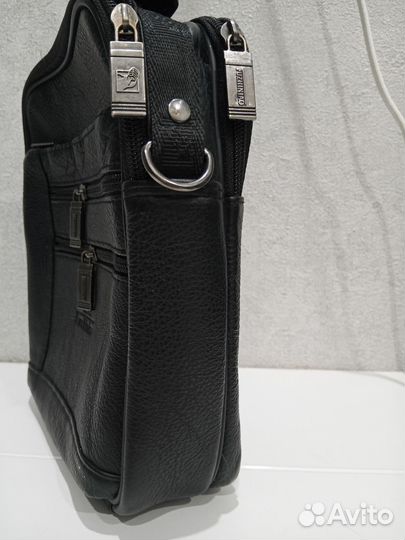 Сумка мужская натуральная кожа