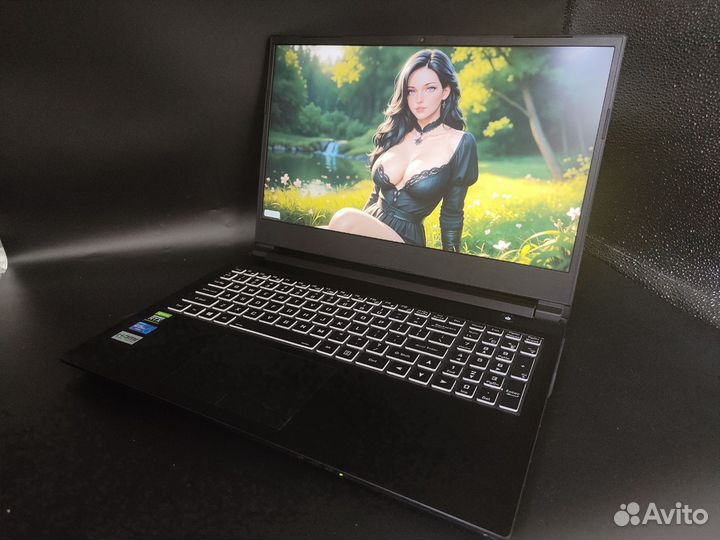Игровой ноутбук мощный hasee I5 10200H rtx 3060