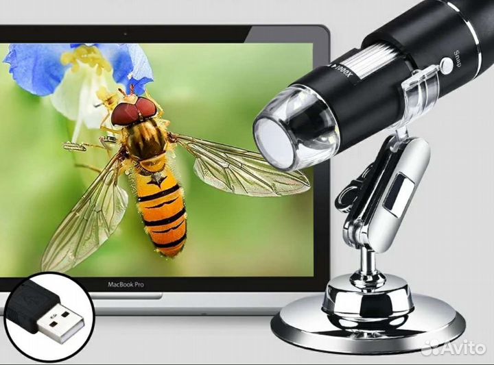 Микроскоп USB 1600 цифровой