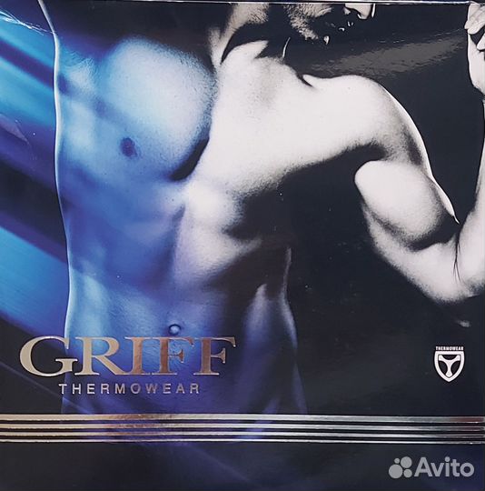 Термобелье Griff майка р.46 тёмно-серая Италия