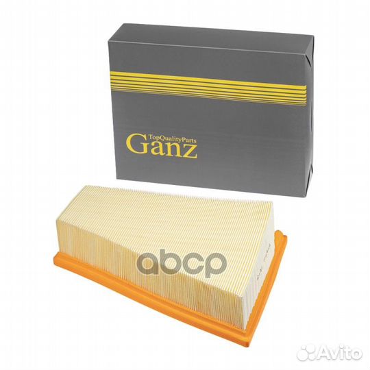 Фильтр воздушный ford / volvo gir04025 ganz