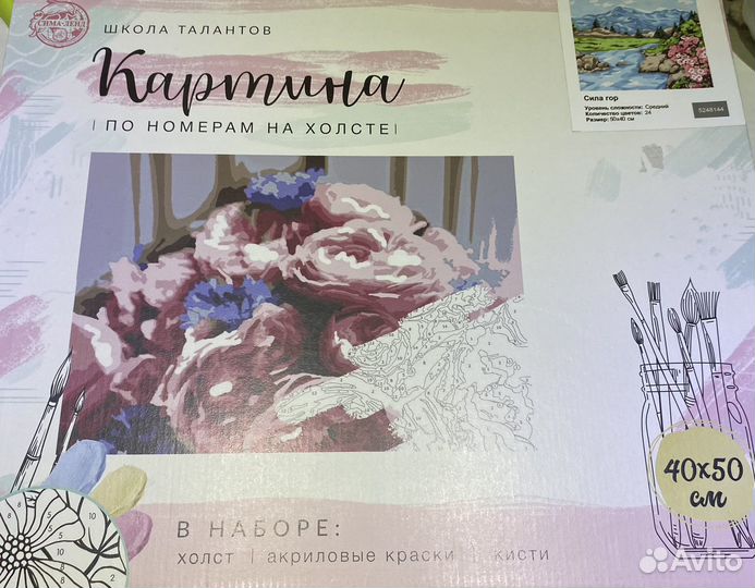 Картина по номерам