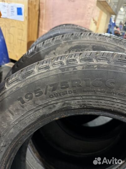 Шина 195/75 R16C Nokian nordman SC 107/105S