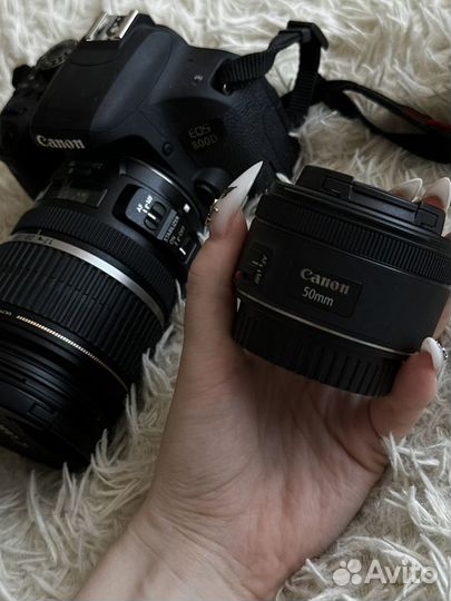 Canon 800D+обьективы