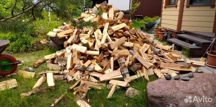 Дрова в наличии в Выборге
