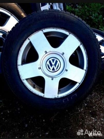 Литые диски r15 5100 volkswagen, Skoda