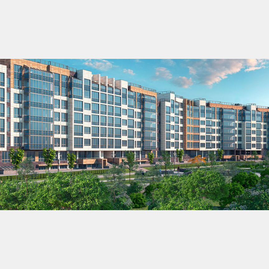 2-к. квартира, 63,9 м², 5/7 эт.