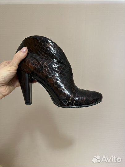 Ботильоны 38 натуральная кожа