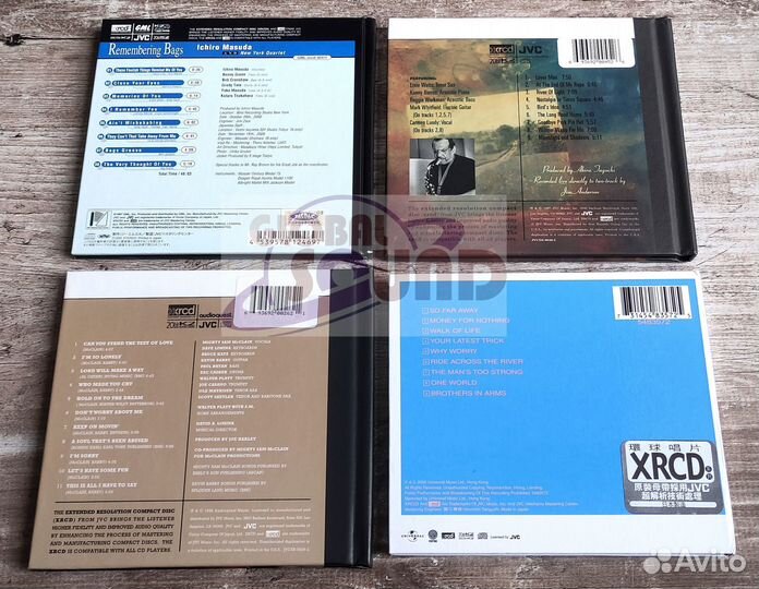 Японские и USA CD диски, Japan CD, TBM, JVC, FIM