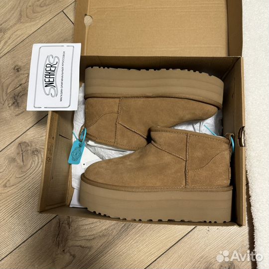 Ugg Ultra Mini Platform Chestnut оригинал