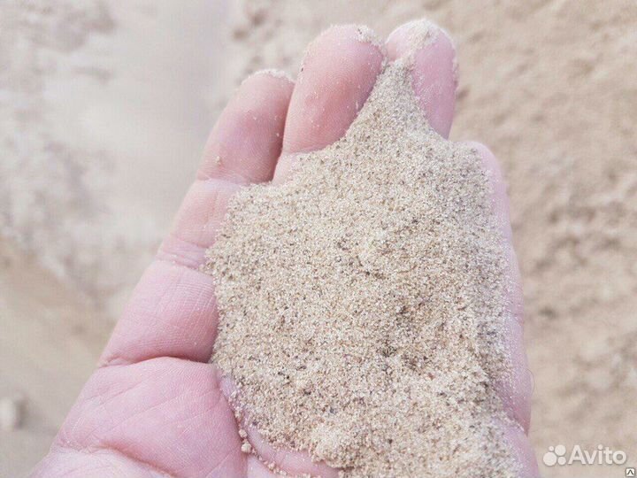 Песок карьерный с доставкой
