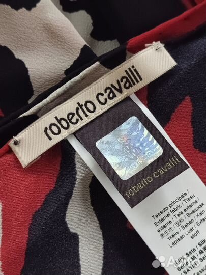 Шелковый платок шаль Roberto Cavalli оригинал