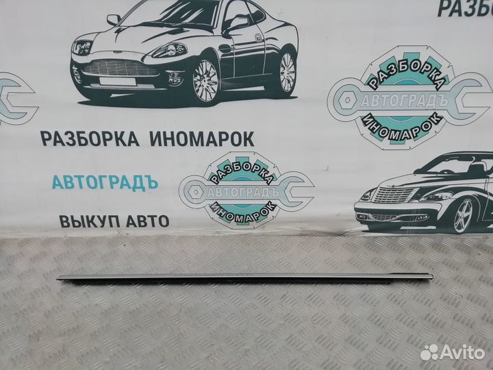 Накладка (хром) стекла переднего левого Kia Sporta