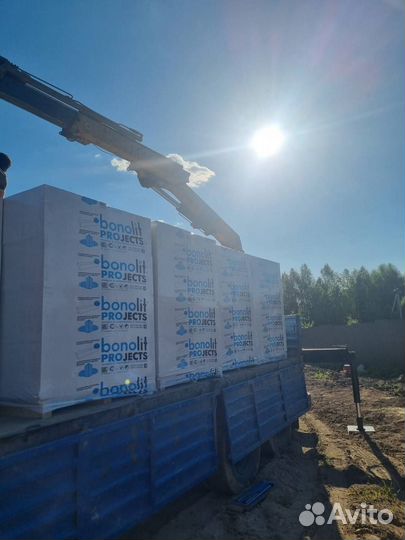 Пеноблоки с завода Бонолит