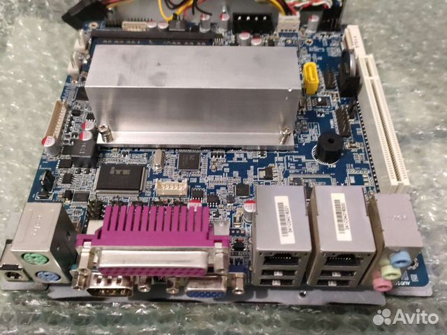 Материнская плата Mini-itx с процессором 2Glan купить в Санкт ...