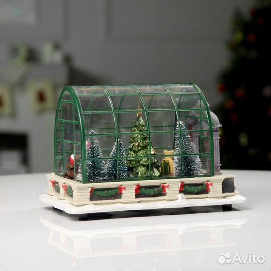 Светодиодная фигура 'Ёлки в комнате' 23 x 15 x 14