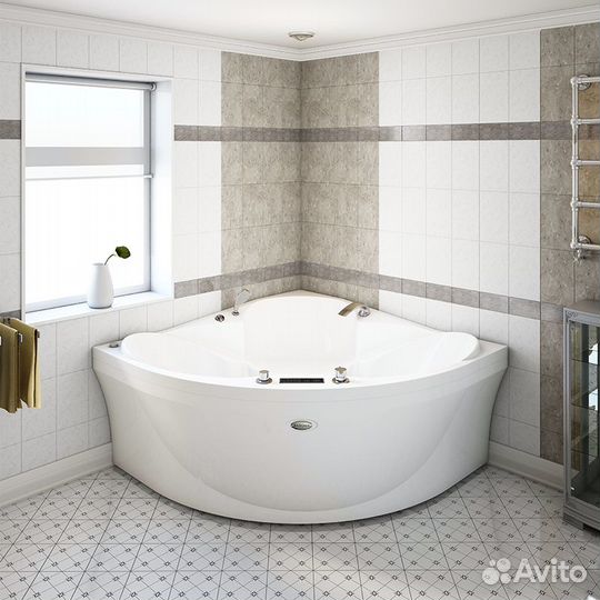 Ванна акрил 168х168 Radomir Филадельфия 1-01-0-0