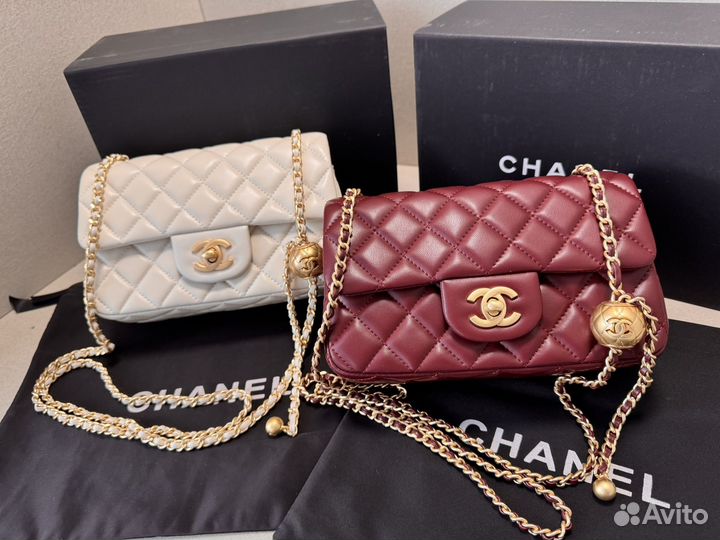 Сумка женская Chanel 20 см 2 цвета