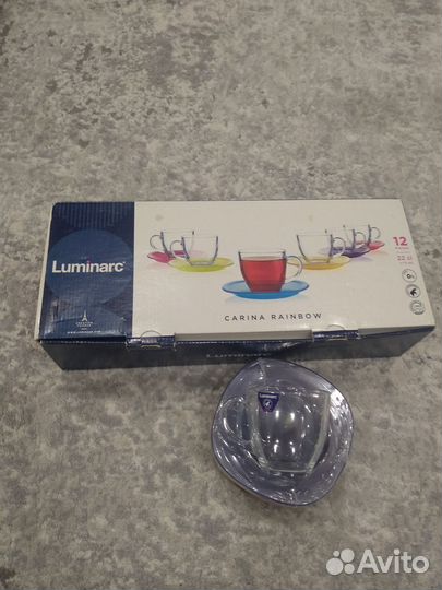 Набор чайный новый Luminarc