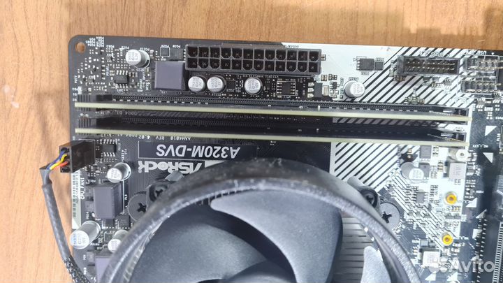 Комплект R5 2600/16gb/Asrock a320m-dvs