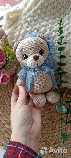 Мишка тедди ручная работа