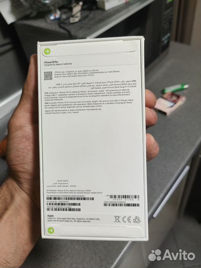 iPhone 15 Pro, 128 ГБ