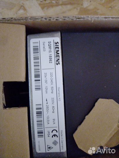 Сервопривод Siemens SQM10.15562