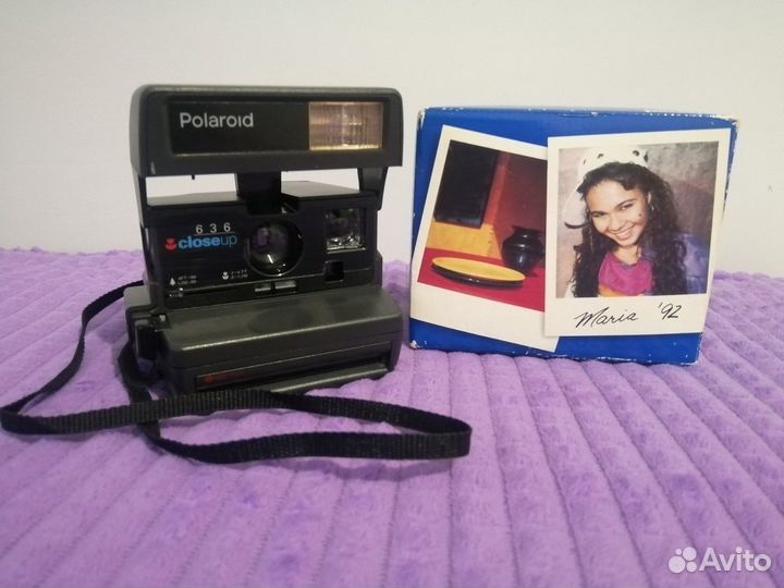 Ретро-фотоаппарат Polaroid 636 Close Up