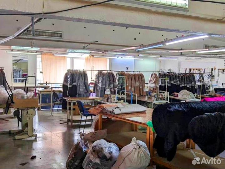 Швейное производство 600кв.м. с оборудованием