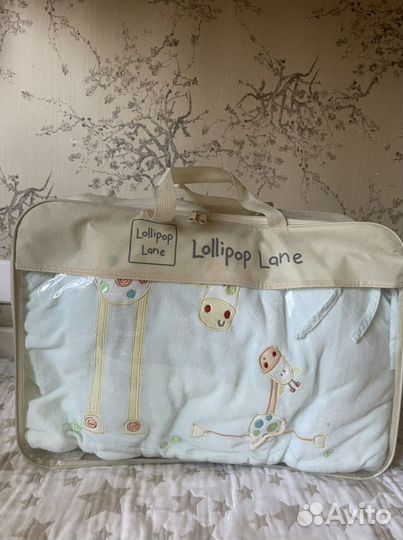 Бортики в кроватку + пододеяльник