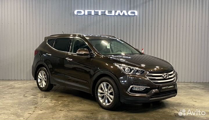 Hyundai Santa Fe 2.2 AT, 2016, 172 000 км