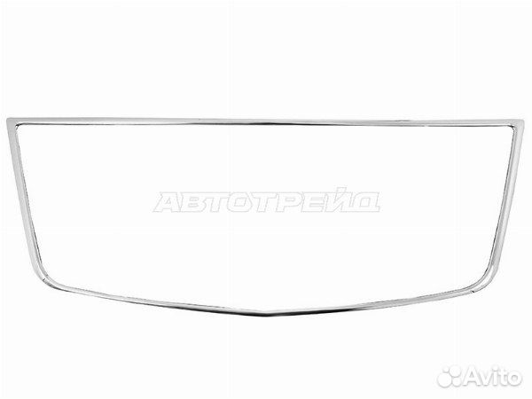Молдинг решетки chevrolet aveo (T250) 05-11, ravon nexia R3 16