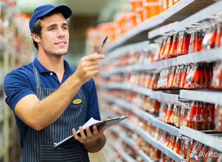 Работник торгового зала без опыта