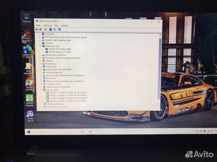 Ноутбук Acer i5-3230m nvidia geforce gt 730m