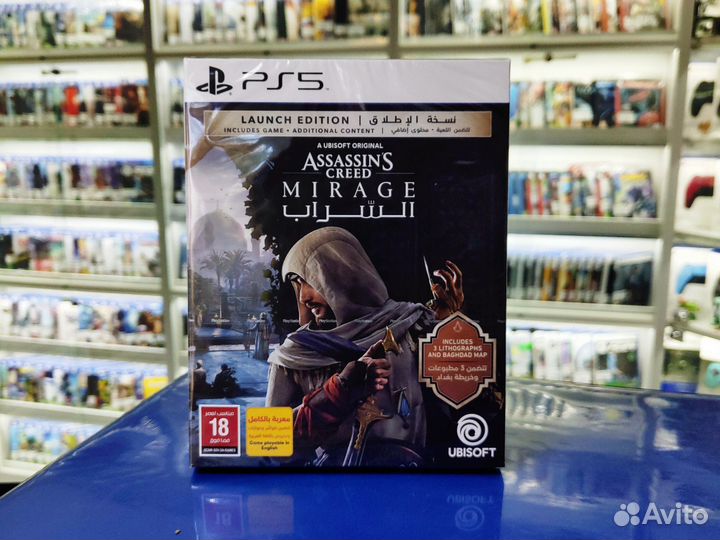 Диск ps5 Assassin's Creed Mirage