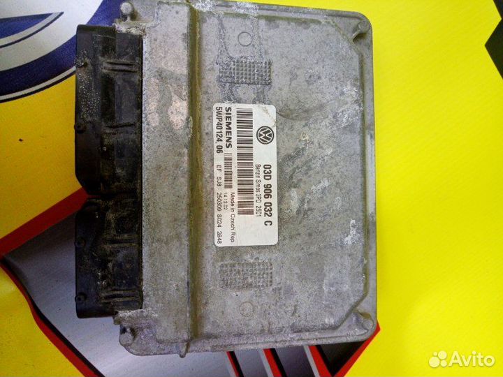 Блок управления двигателем Volkswagen Polo купе