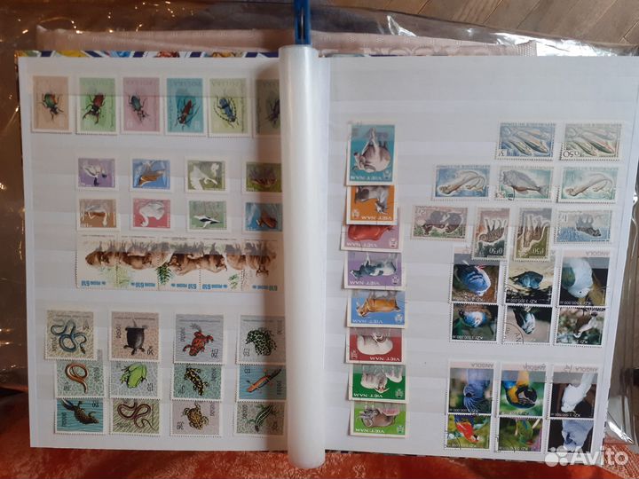 Марки,фауна,флора