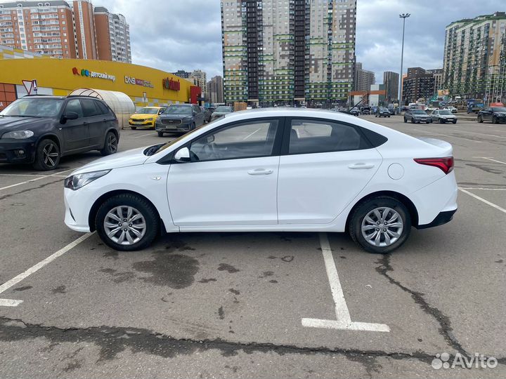 Hyundai Solaris 1.6 AT, 2021, 120 500 км
