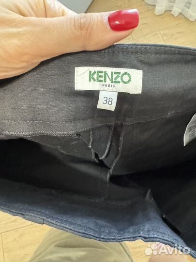 Брюки kenzo оригинал, новые, размер 38. На 42