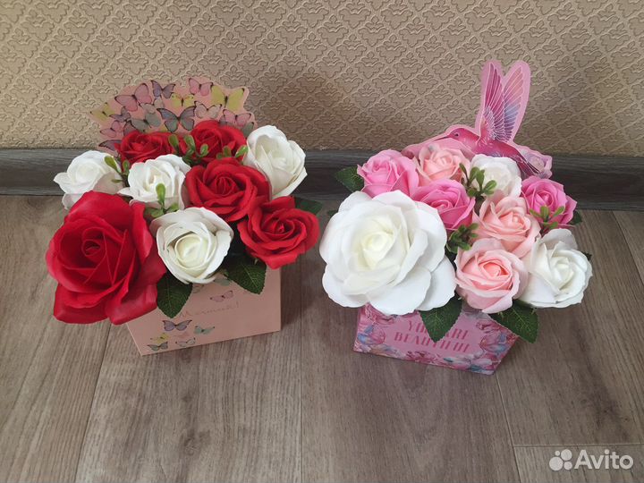 Букет из мыла