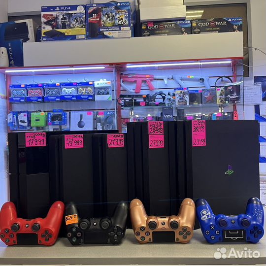 Sony PS4 Slim Pro Fat 500gb 1tb