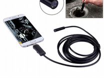 Эндоскоп автомобильный USB Android 2 мп 5,5 мм