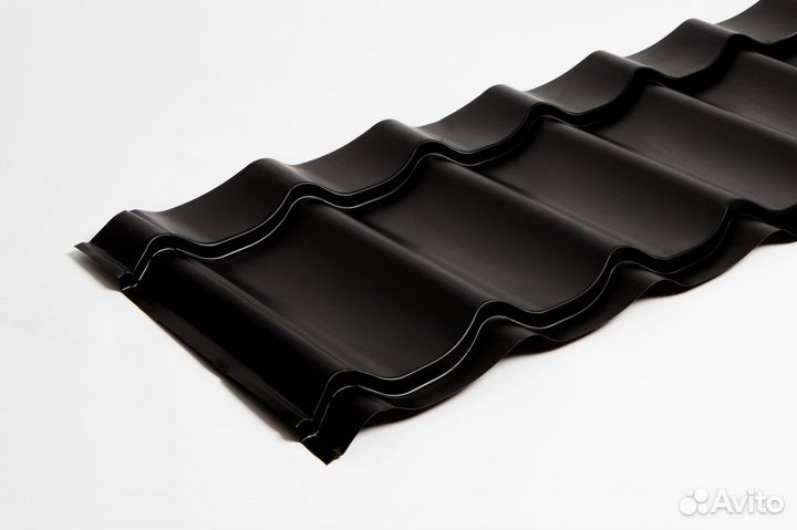 Металлочерепица с полимерной окраской 18 расцветок