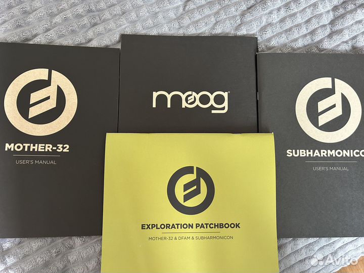 Moog bundle 3 (subharmonicon, dfam, mother-32)