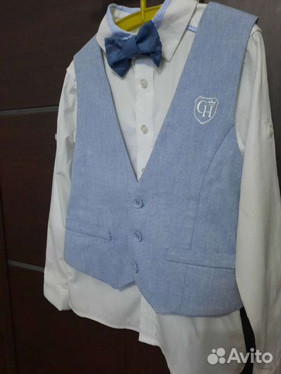 Рубашка, жилетка и бабочка Choupette