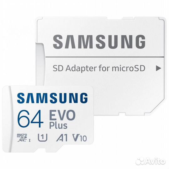 Карта памяти Samsung microsdxc 64Gb EVO Plus (20/1