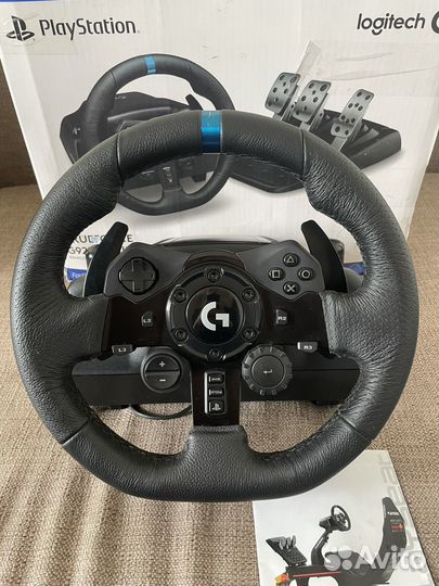 Игровой руль logitech g923 + shifter