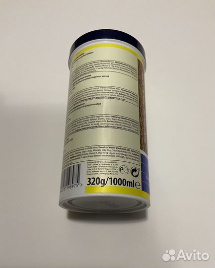 Корм для аквариумных рыб Tetra Cichlid Sticks 1 л