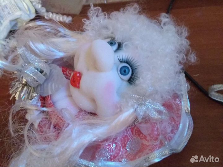 Кукла-попик Снегурочка